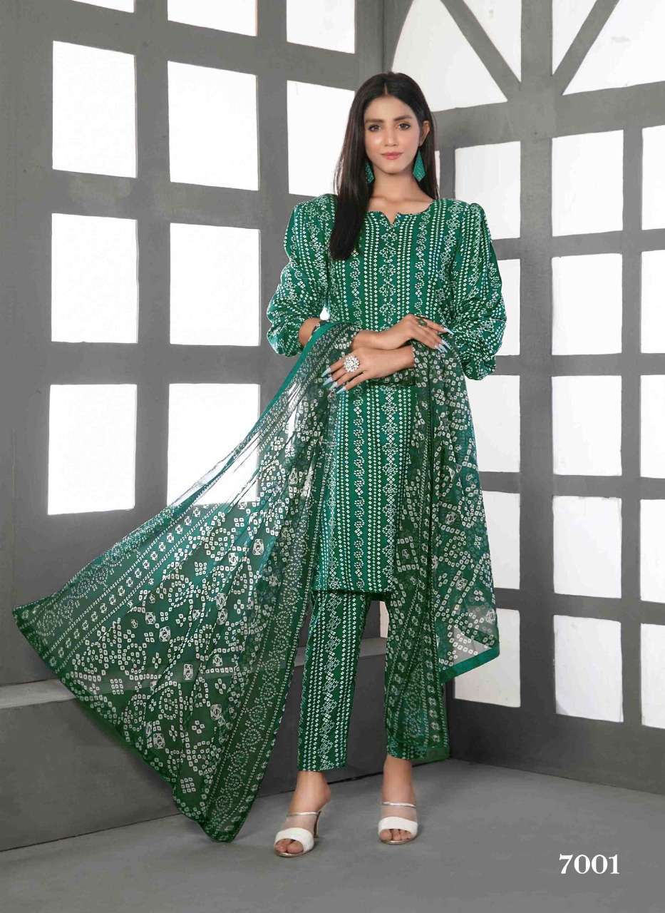 Tawakkal Fabrics LAYRA Luxury Cotton Suit On Wholesale
