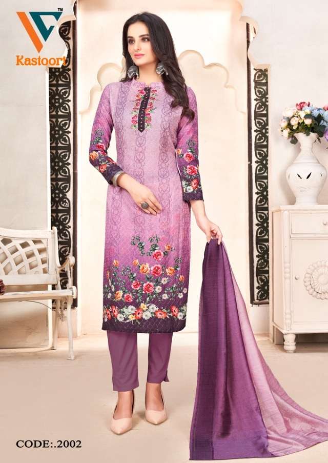 Vandana Kastoori Vol 2 Ready Made Fancy Cotton Suit Collection On Wholesale