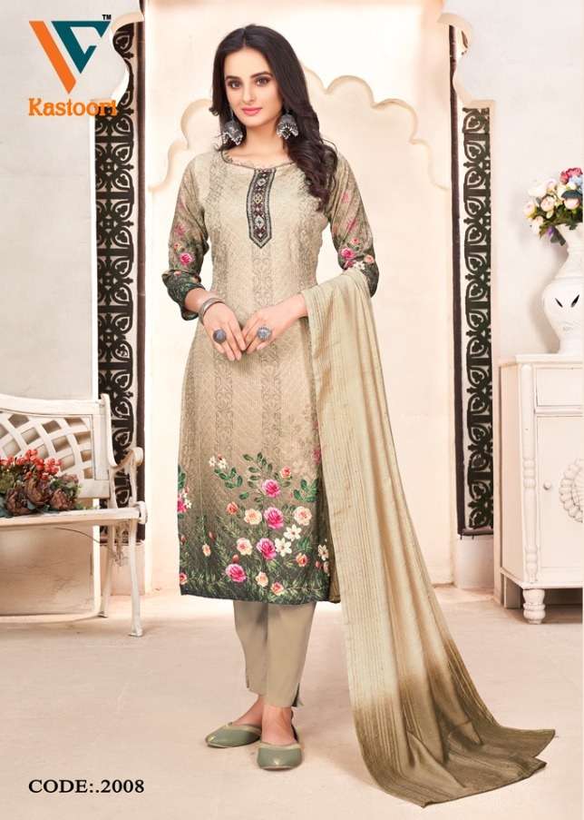 Vandana Kastoori Vol 2 Ready Made Fancy Cotton Suit Collection On Wholesale
