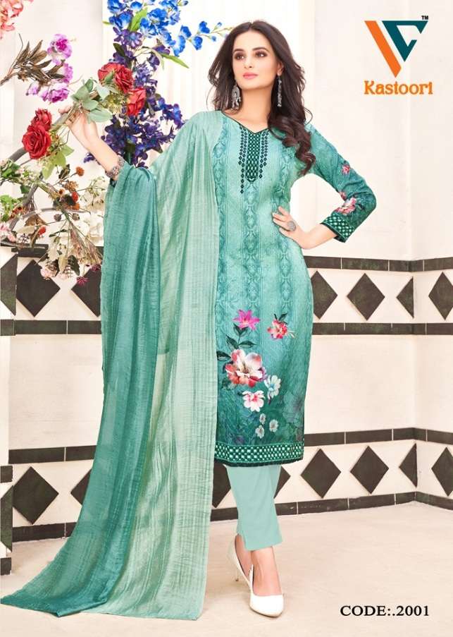 Vandana Kastoori Vol 2 Ready Made Fancy Cotton Suit Collection On Wholesale