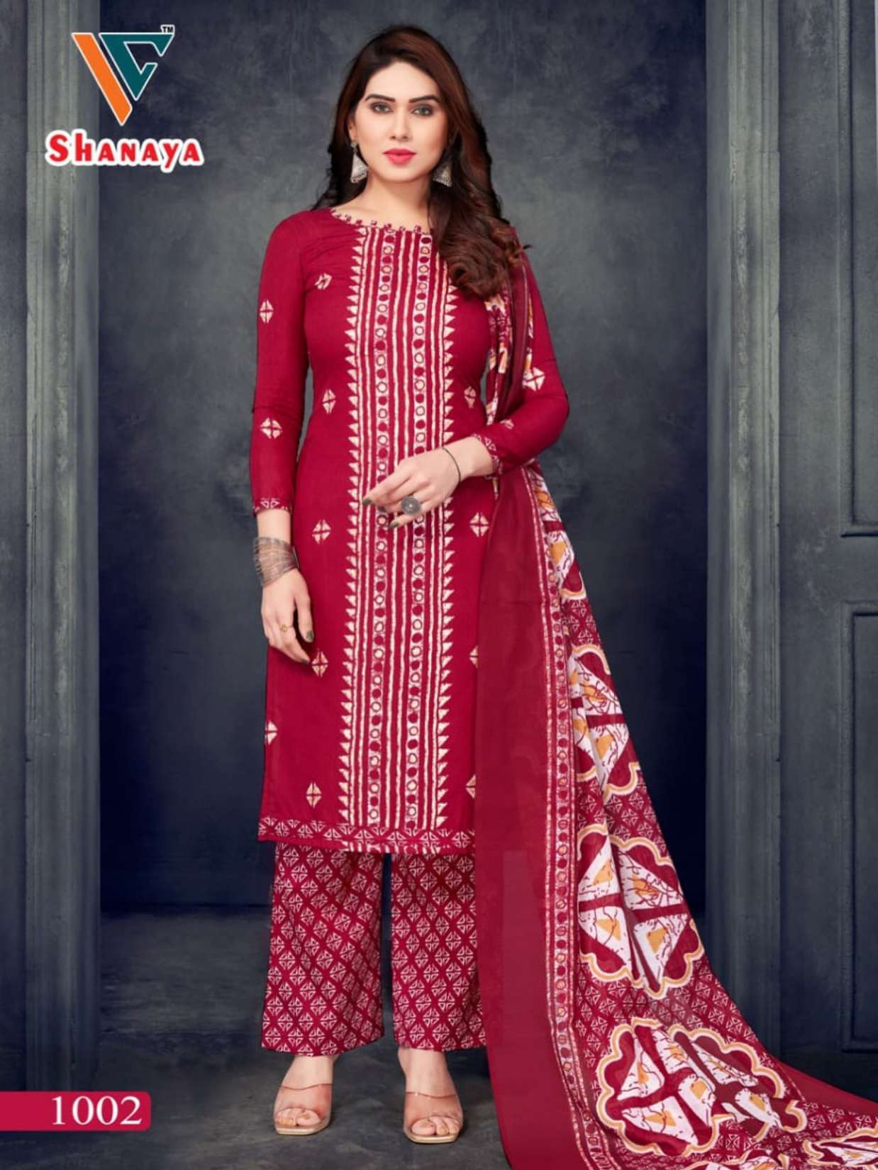 Vandana Shanaya Vol 1 Printed Cotton Dress Material On Wholesale