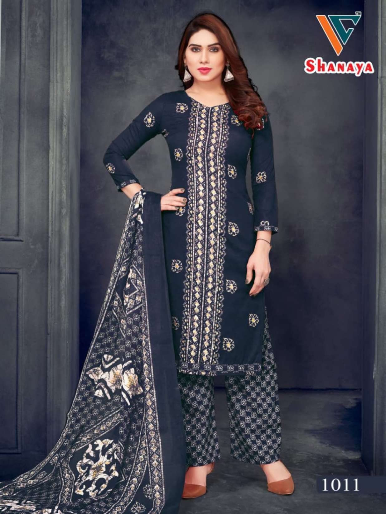 Vandana Shanaya Vol 1 Printed Cotton Dress Material On Wholesale
