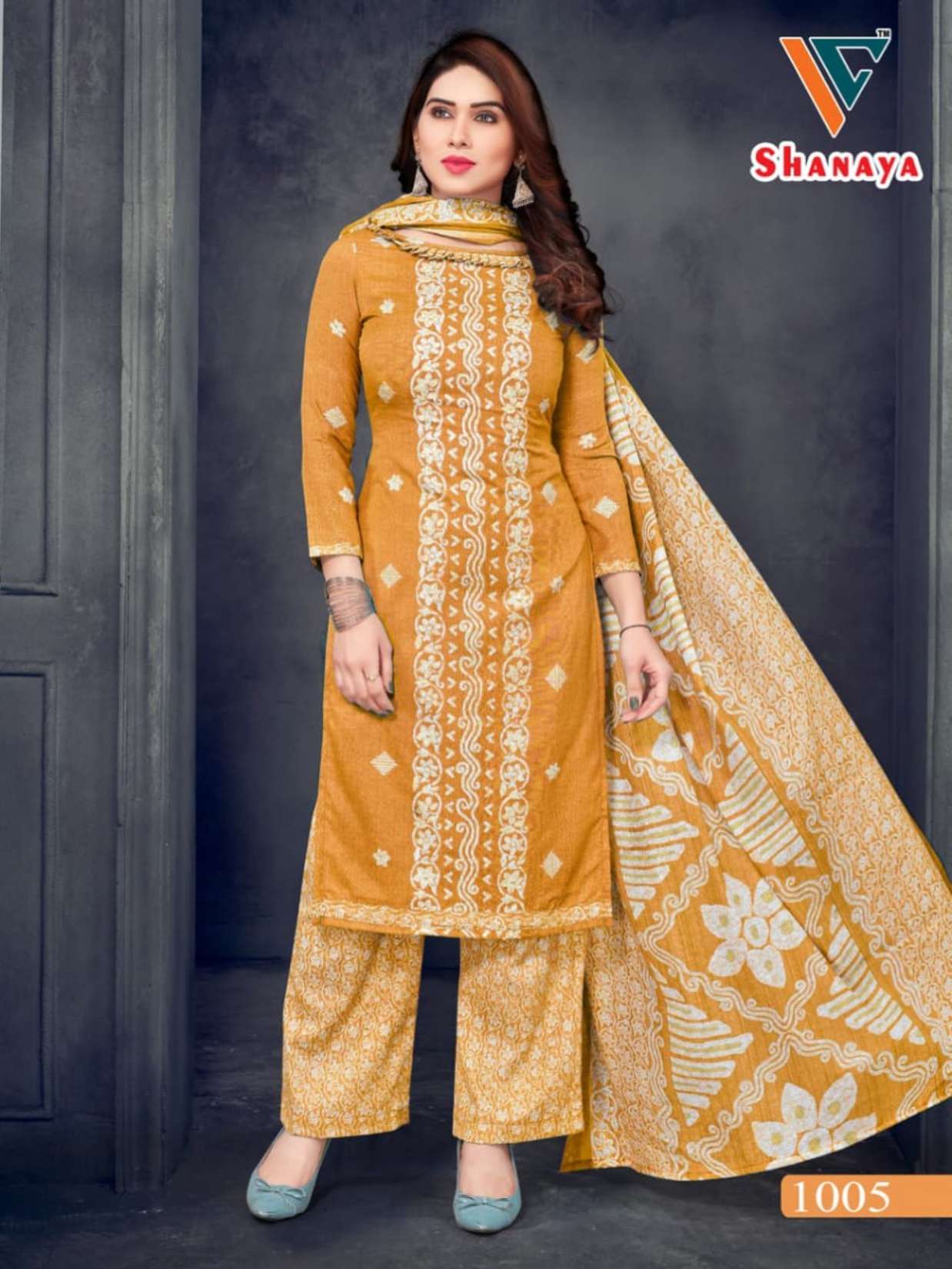 Vandana Shanaya Vol 1 Printed Cotton Dress Material On Wholesale