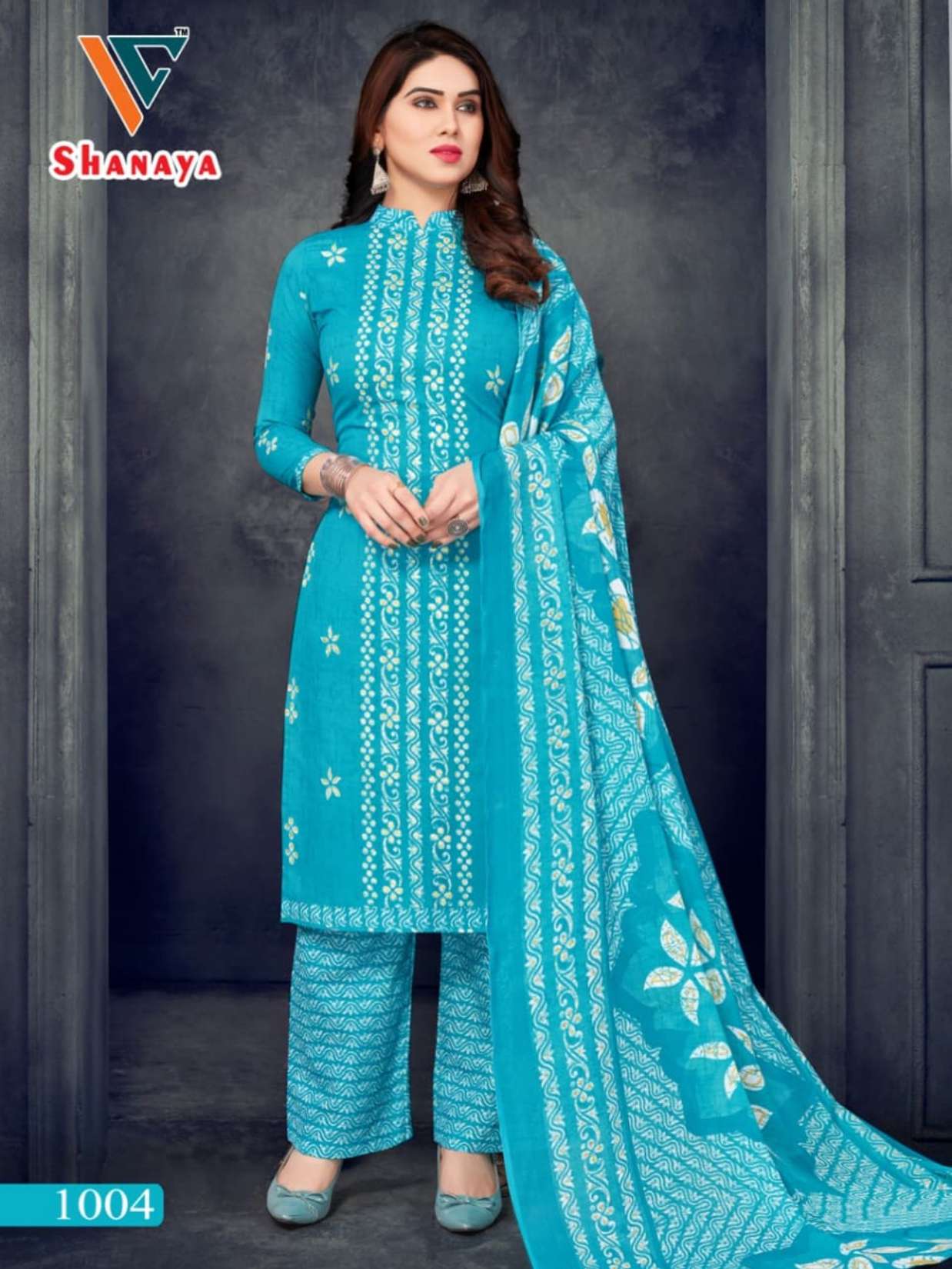 Vandana Shanaya Vol 1 Printed Cotton Dress Material On Wholesale