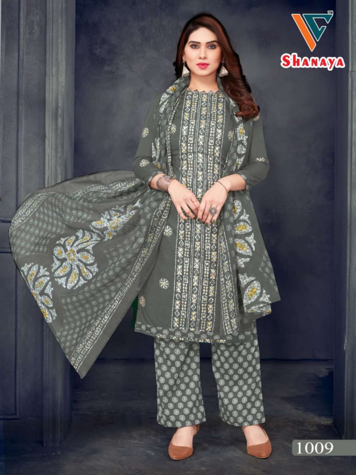 Vandana Shanaya Vol 1 Printed Cotton Dress Material On Wholesale