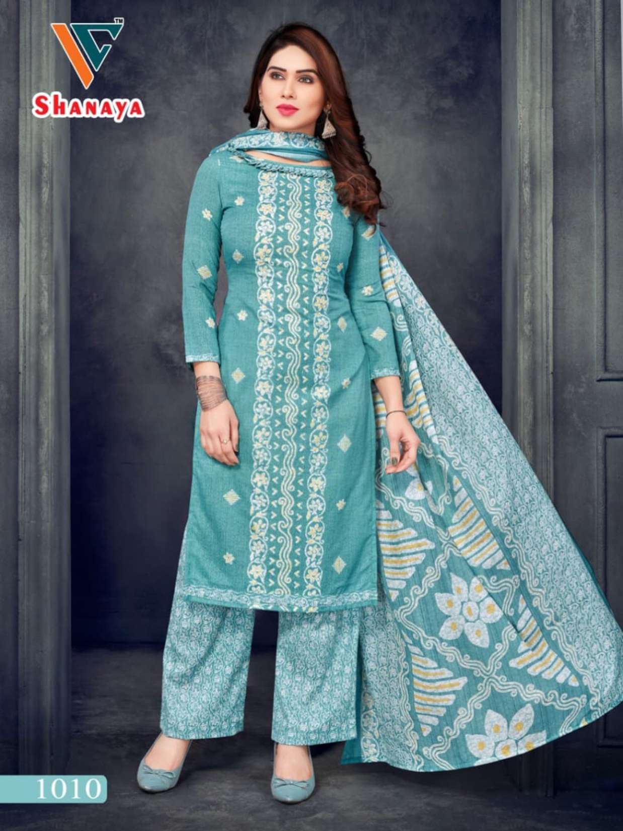 Vandana Shanaya Vol 1 Printed Cotton Dress Material On Wholesale