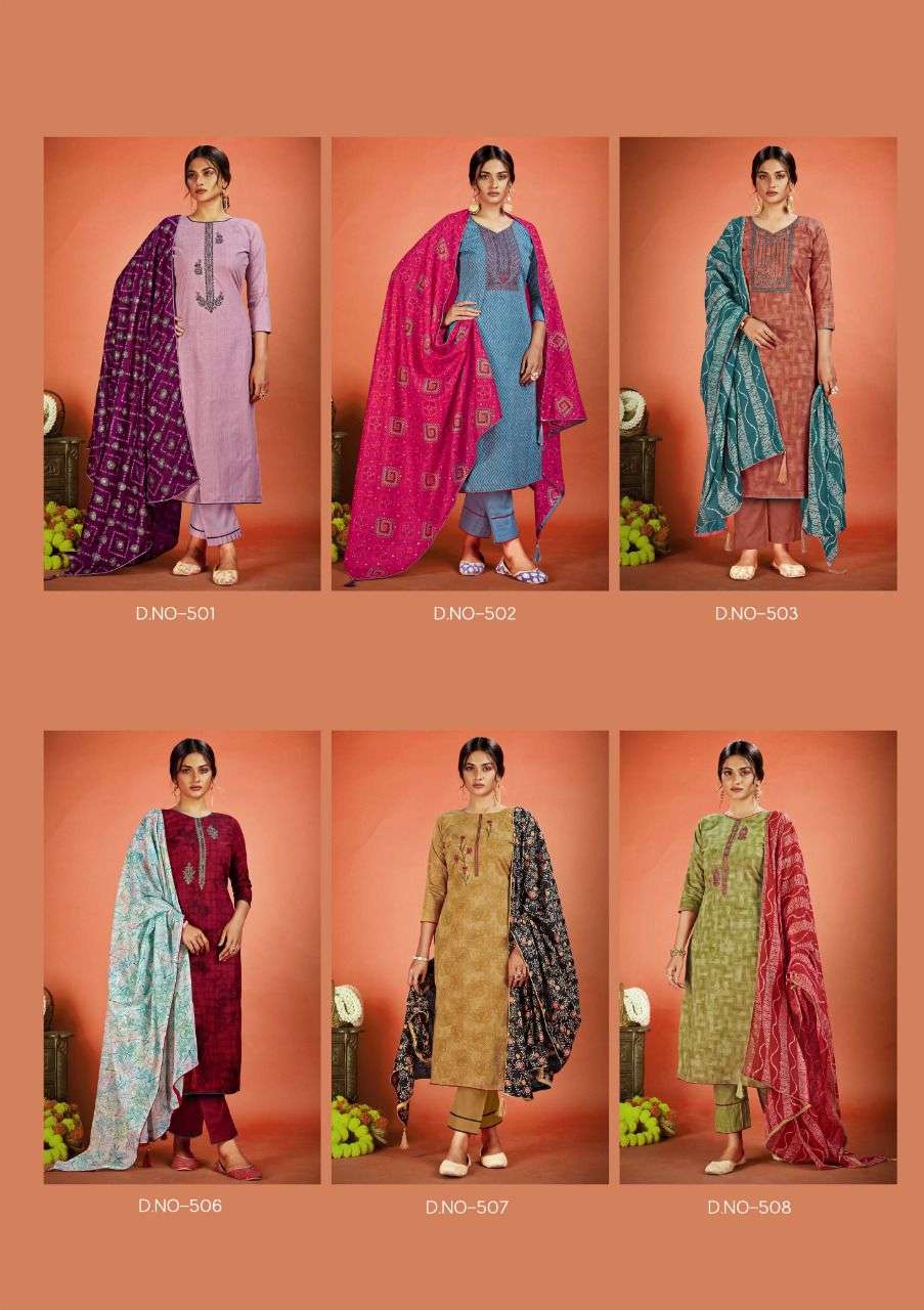Vastu Tex Netra Vol 5 Lawn Cotton Satin Suits On Wholesale