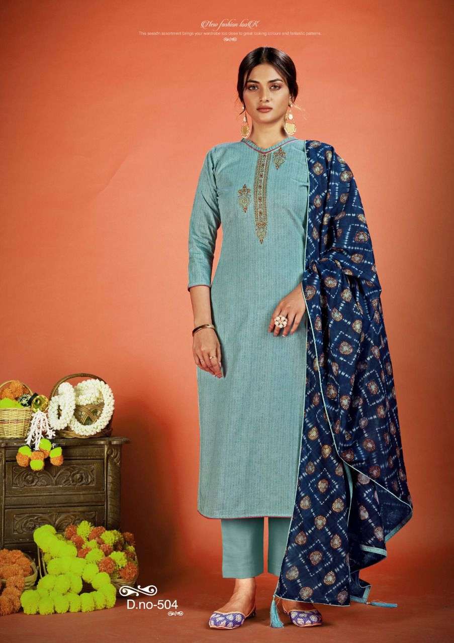 Vastu Tex Netra Vol 5 Lawn Cotton Satin Suits On Wholesale