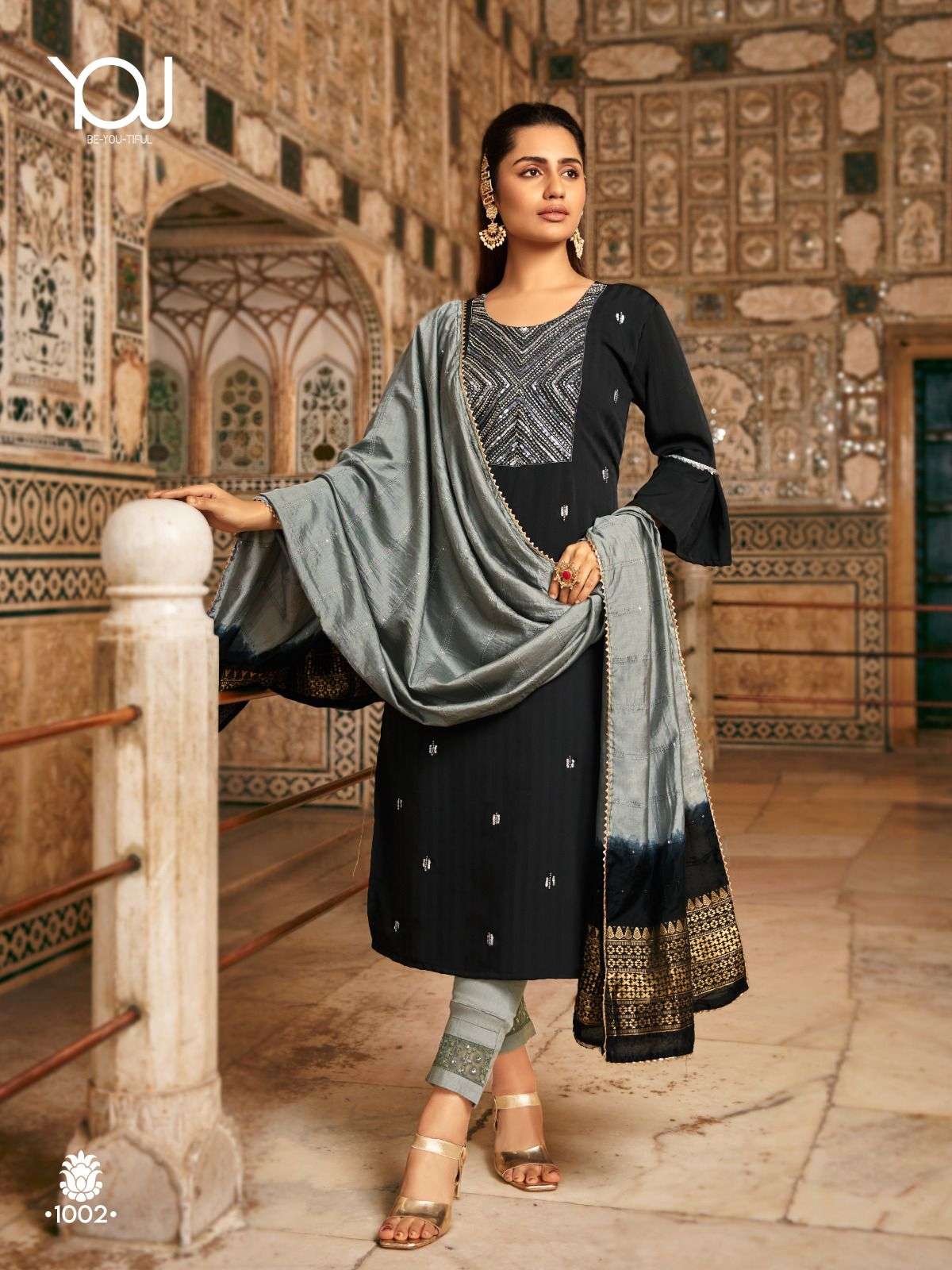 Wanna Mausami Vol 2 Rayon Viscose Kurti Pant With Dupatta On Wholesale
