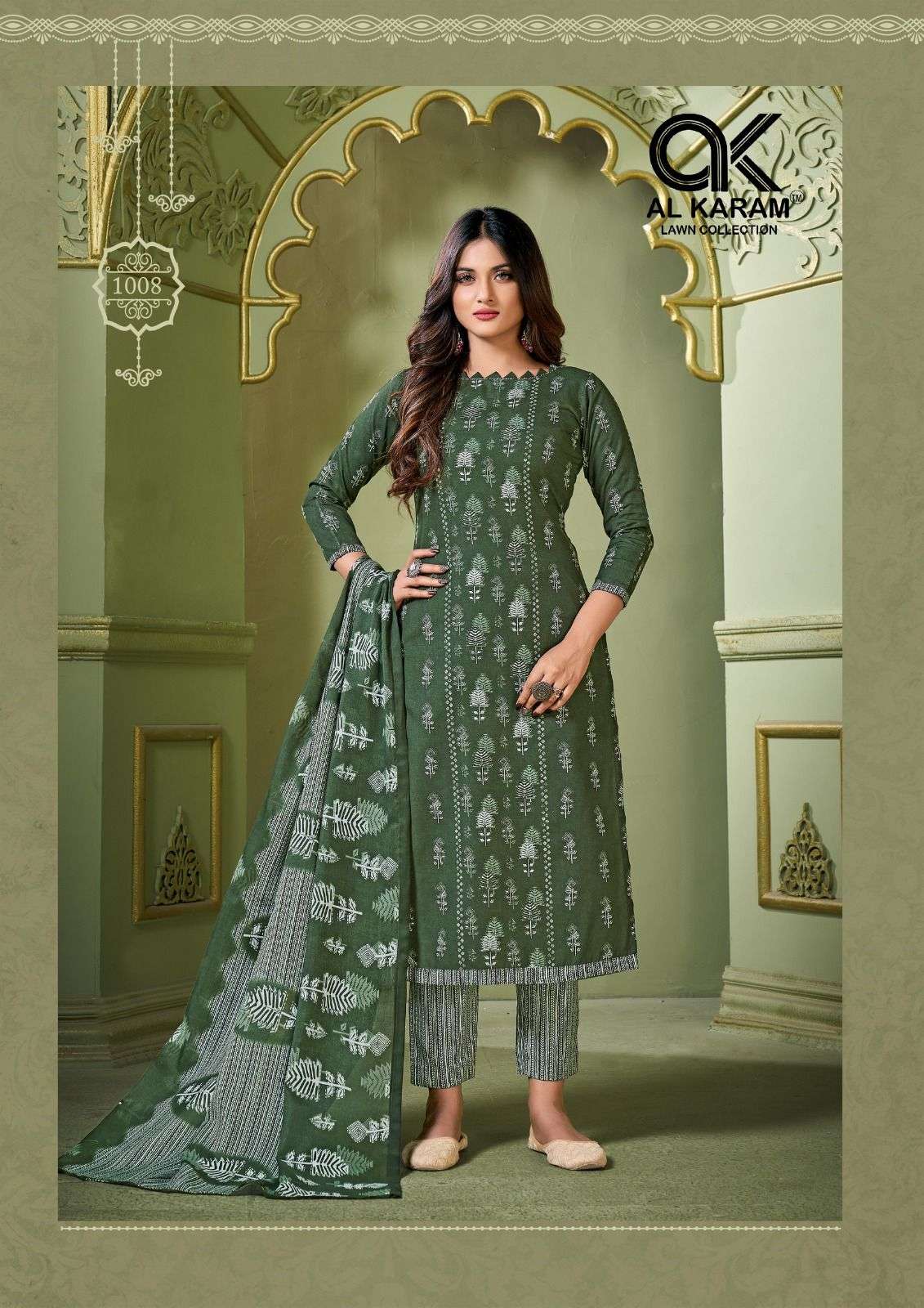  Al Karam Charizma Signature Prints Dress Material On Wholesale 