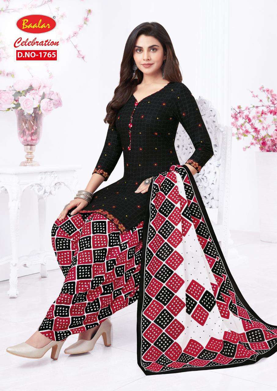 Baalar Celebration Vol 17 Pure Cotton Printed Top Bottom With Dupatta On Wholesale
