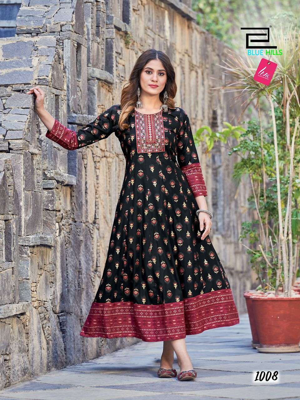 Anarkali top kurtis long