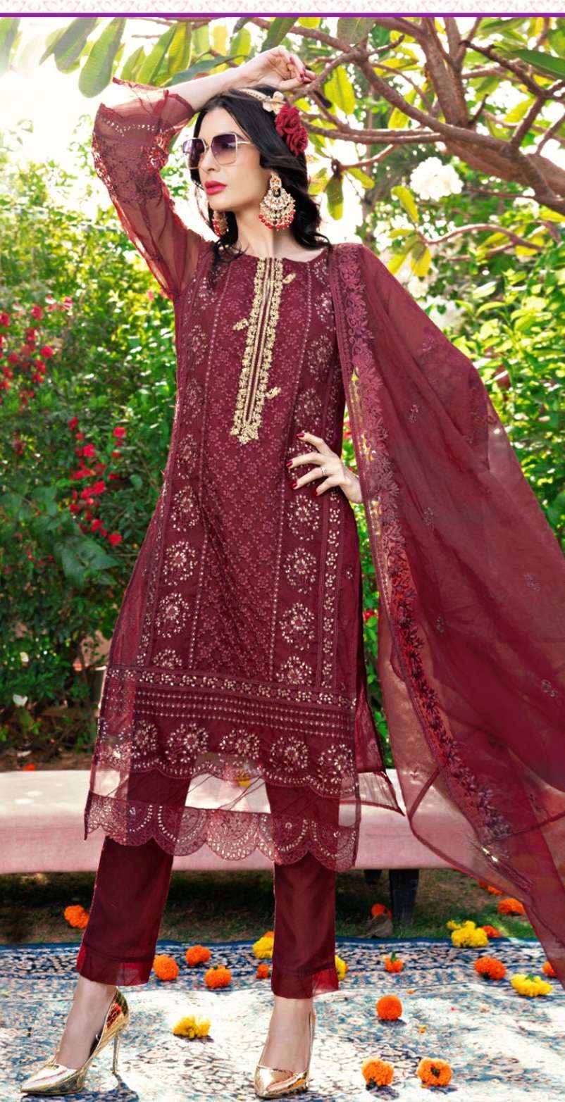 Dinsaa 175 Occasional Pakistani Suit Collection On Wholesale