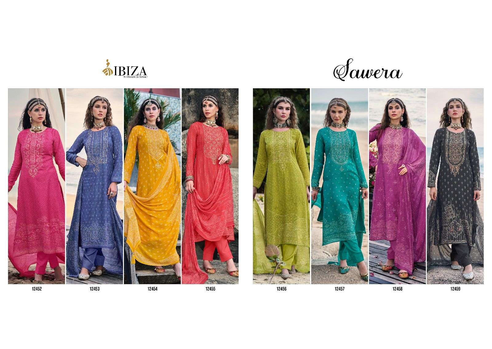 IBIZA  SAWERA catalogue Ready made dresses wholesale catalog