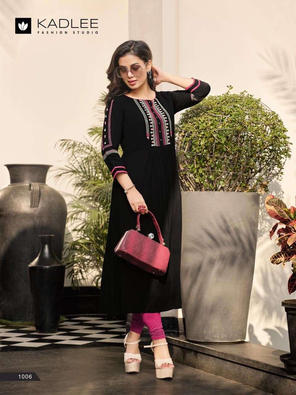 Kadlee Cinderella Rincle Rayon with Half Inner Only Kurti On Wholesale