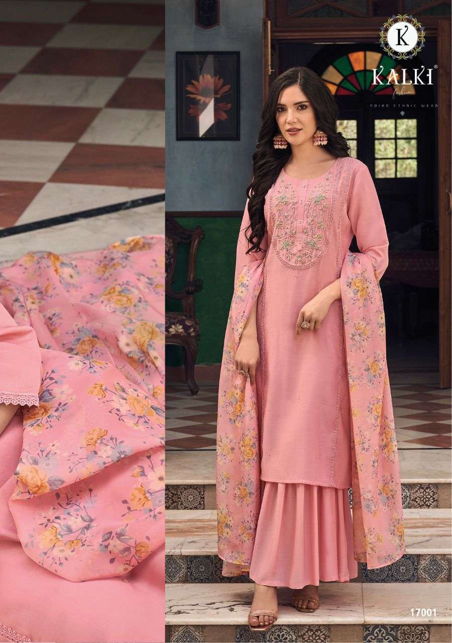 Kalki Fashion Baag Cotton Kurti Pant With Dupatta On Wholesale