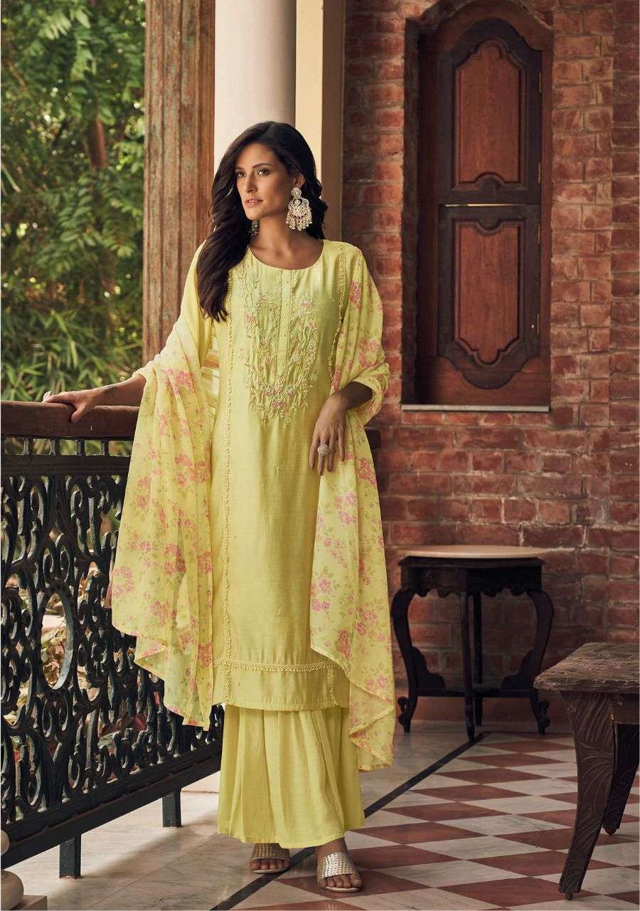 Kalki Fashion Baag Cotton Kurti Pant With Dupatta On Wholesale