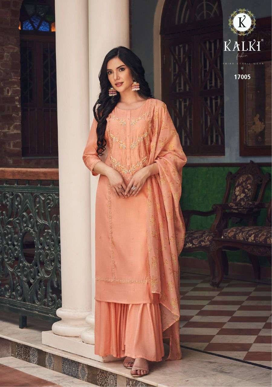 Kalki Fashion Baag Cotton Kurti Pant With Dupatta On Wholesale