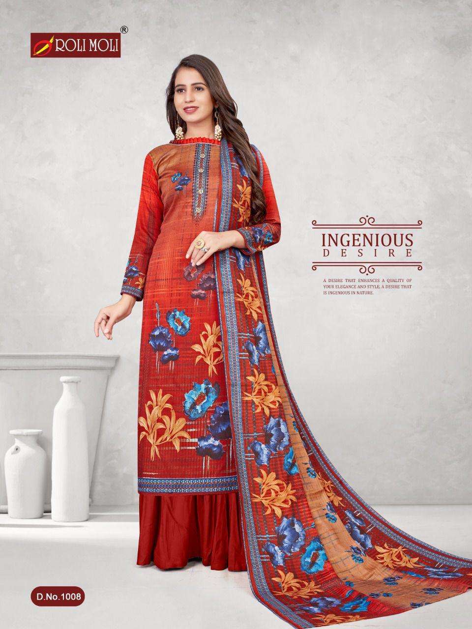Kalki Fashion Roli Moli Pashmina Printed With Wodden Button On Wholesale