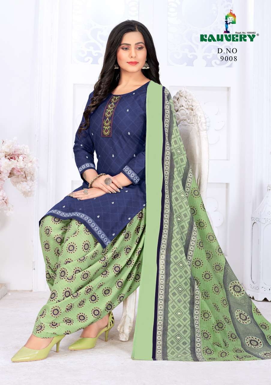 Kauvery Festival Vol-9 -Readymade Patiala Suit On Wholesale