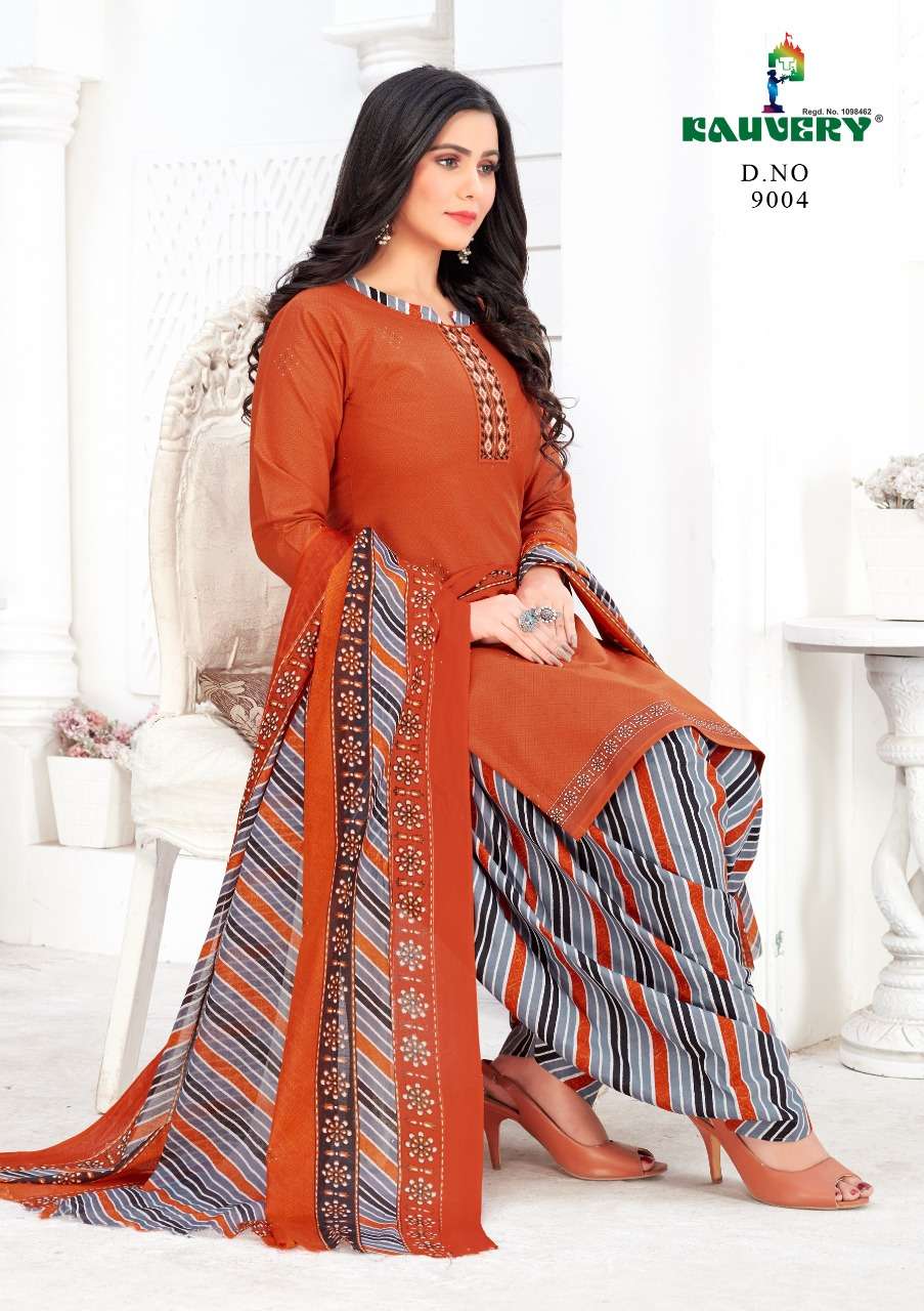 Kauvery Festival Vol-9 -Readymade Patiala Suit On Wholesale