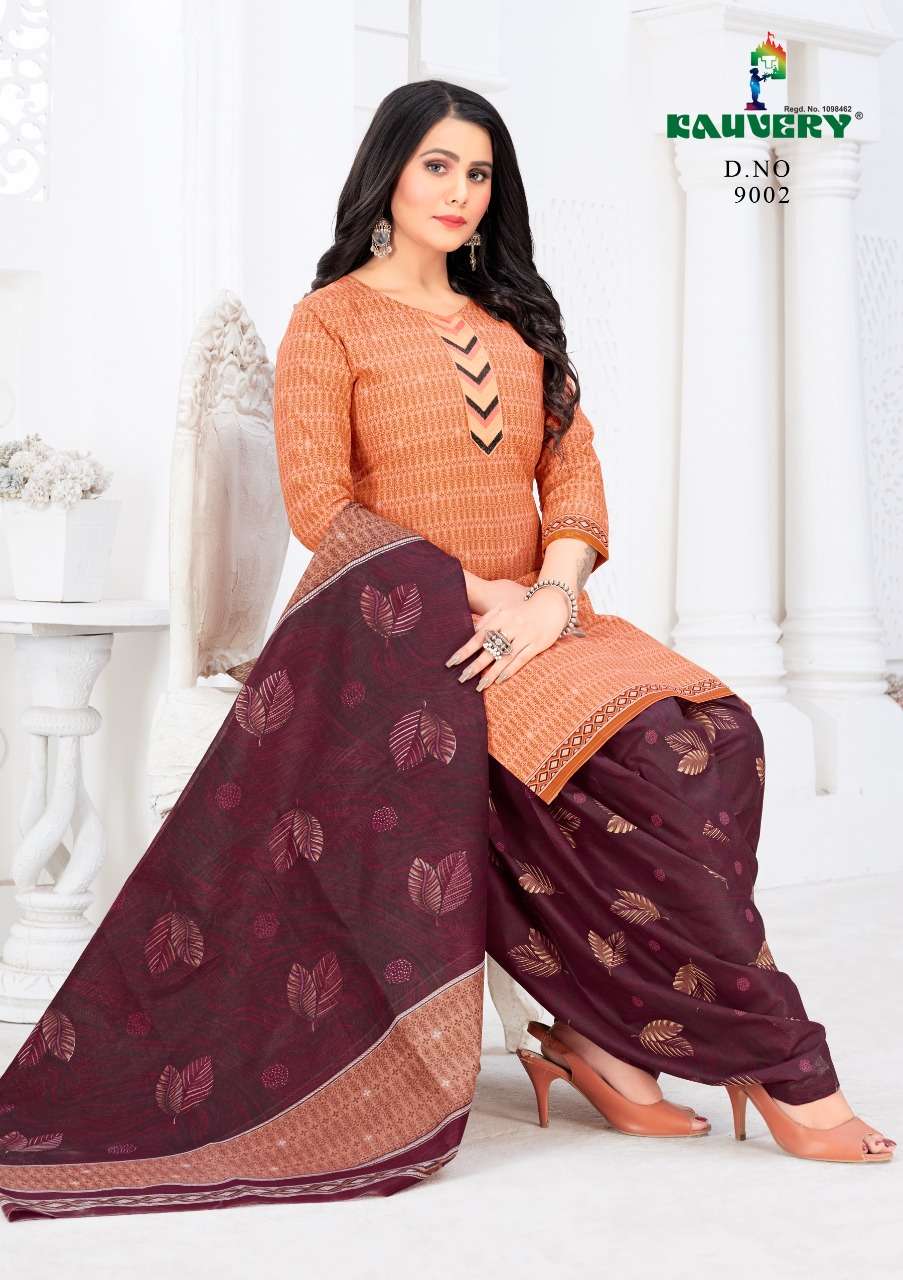 Kauvery Festival Vol-9 -Readymade Patiala Suit On Wholesale