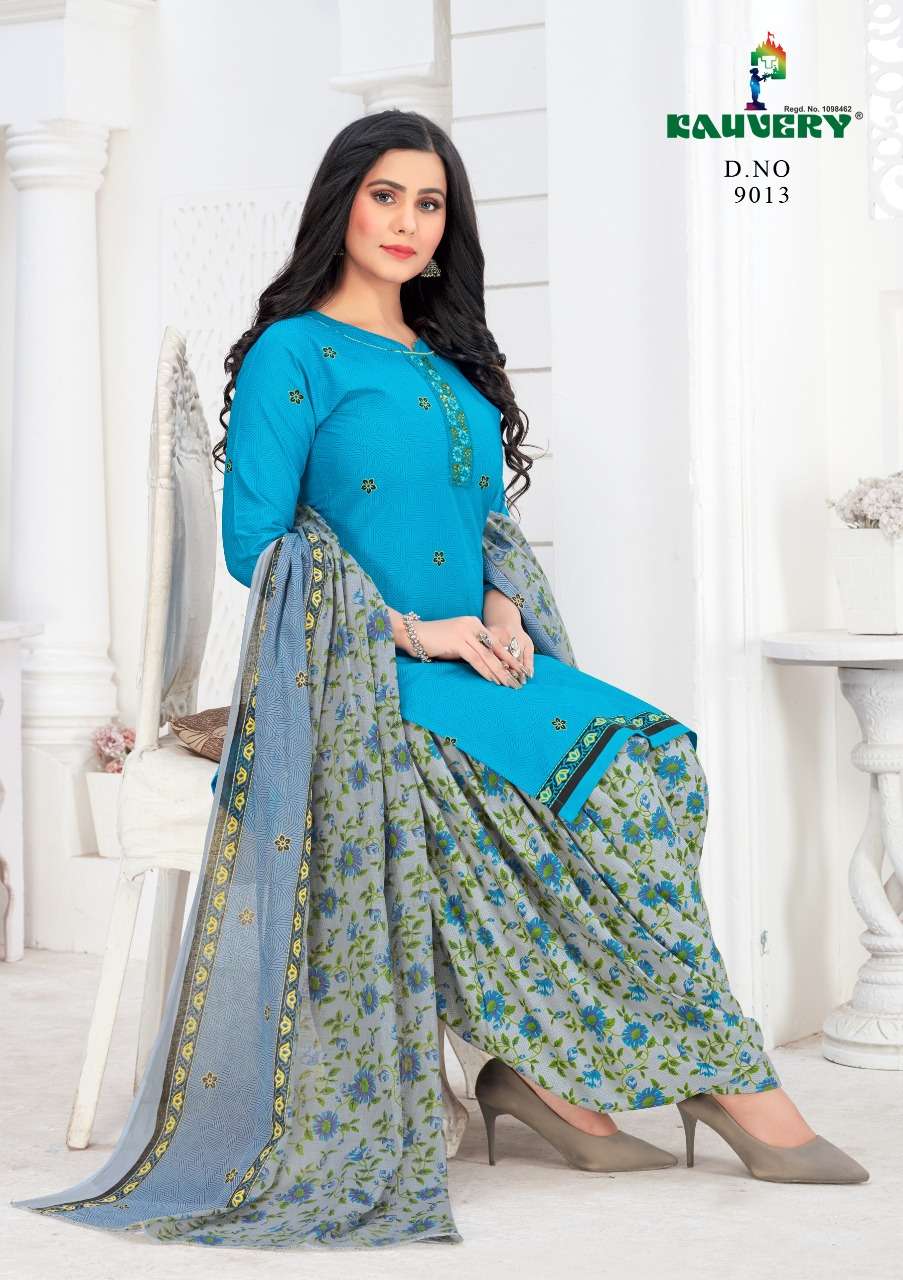 Kauvery Festival Vol-9 -Readymade Patiala Suit On Wholesale