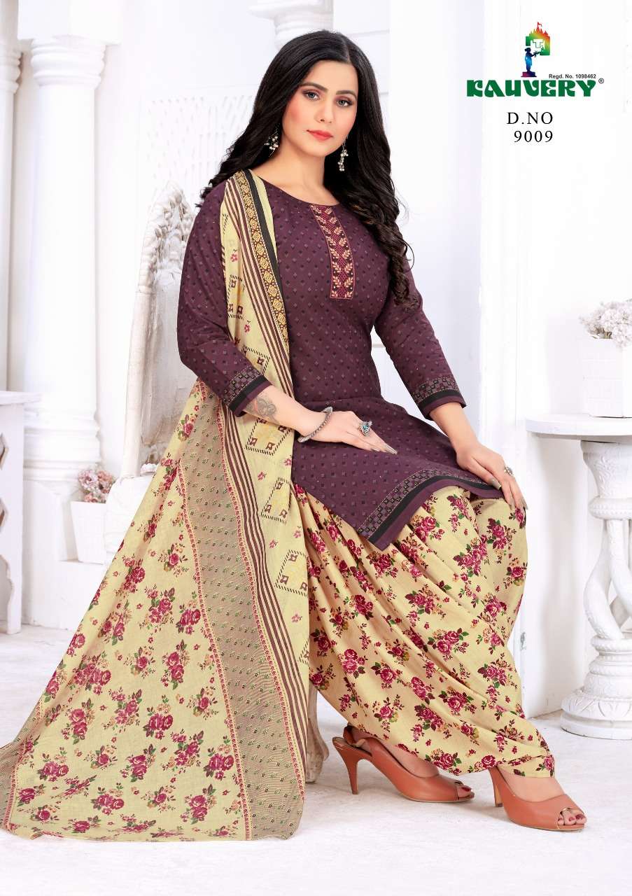 Kauvery Festival Vol-9 -Readymade Patiala Suit On Wholesale