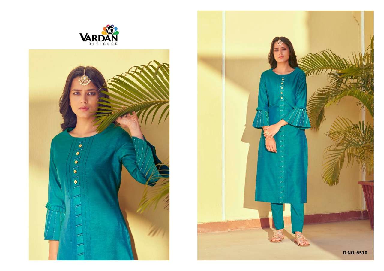 RAAHAT- Vol-3 Vardan Designer Kurtis catalog at wholesale price