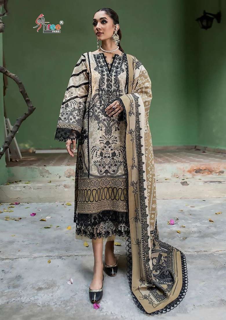 Shree Fabs Firdous Vol 26 Pure Cotton Print With Exclusive Patches Work On Wholesale
