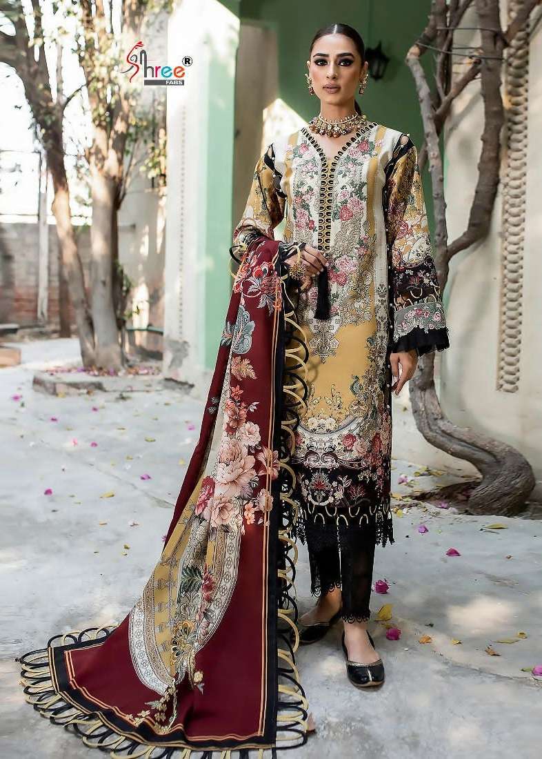 Shree Fabs Firdous Vol 26 Pure Cotton Print With Exclusive Patches Work On Wholesale
