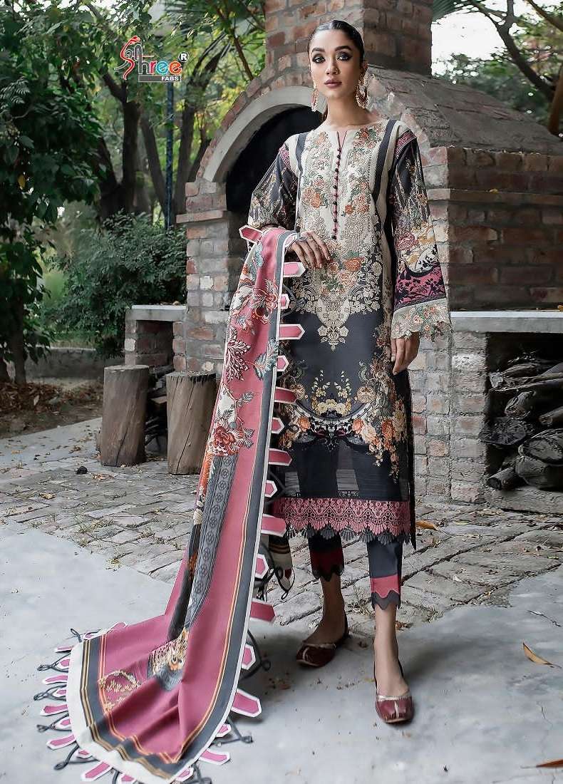 Shree Fabs Firdous Vol 26 Pure Cotton Print With Exclusive Patches Work On Wholesale
