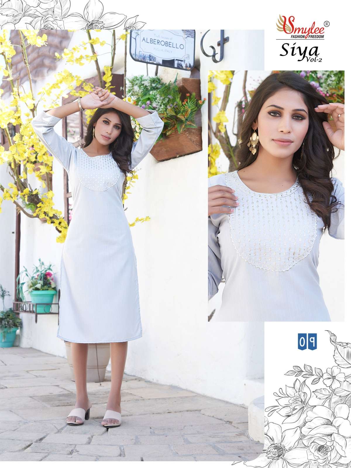 Smylee Siya  Vol 2 Kurti On Wholesale