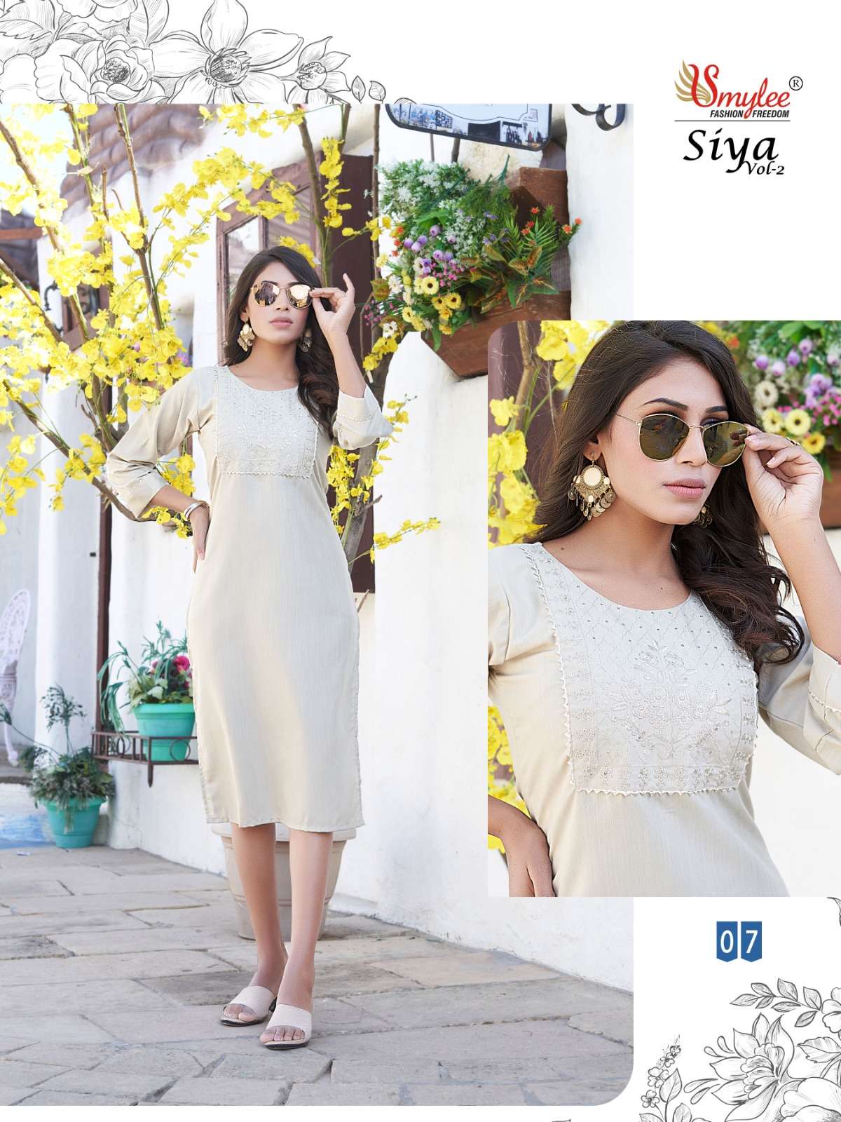 Smylee Siya  Vol 2 Kurti On Wholesale