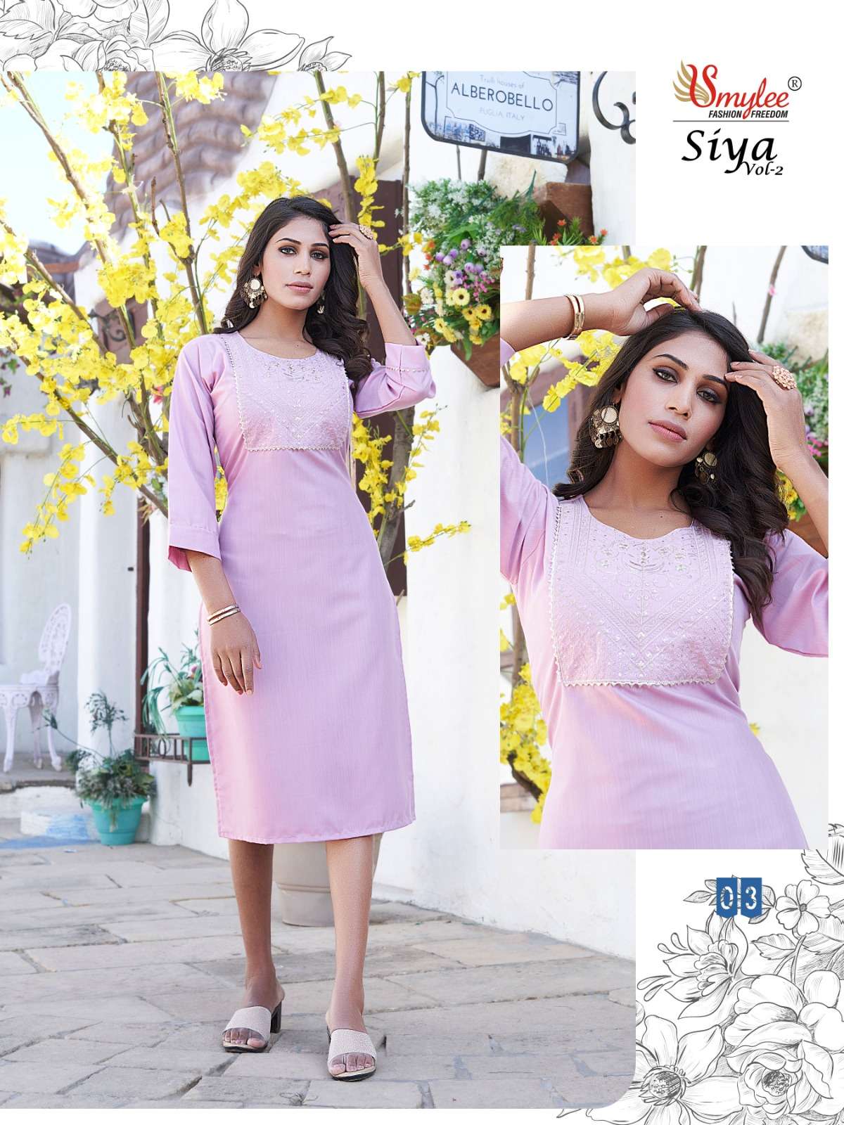 Smylee Siya  Vol 2 Kurti On Wholesale