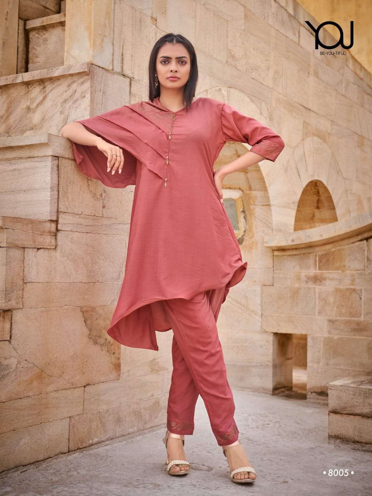 Wanna Bliss Fancy Cord Set Kurti With Bottom Collection On Wholesale