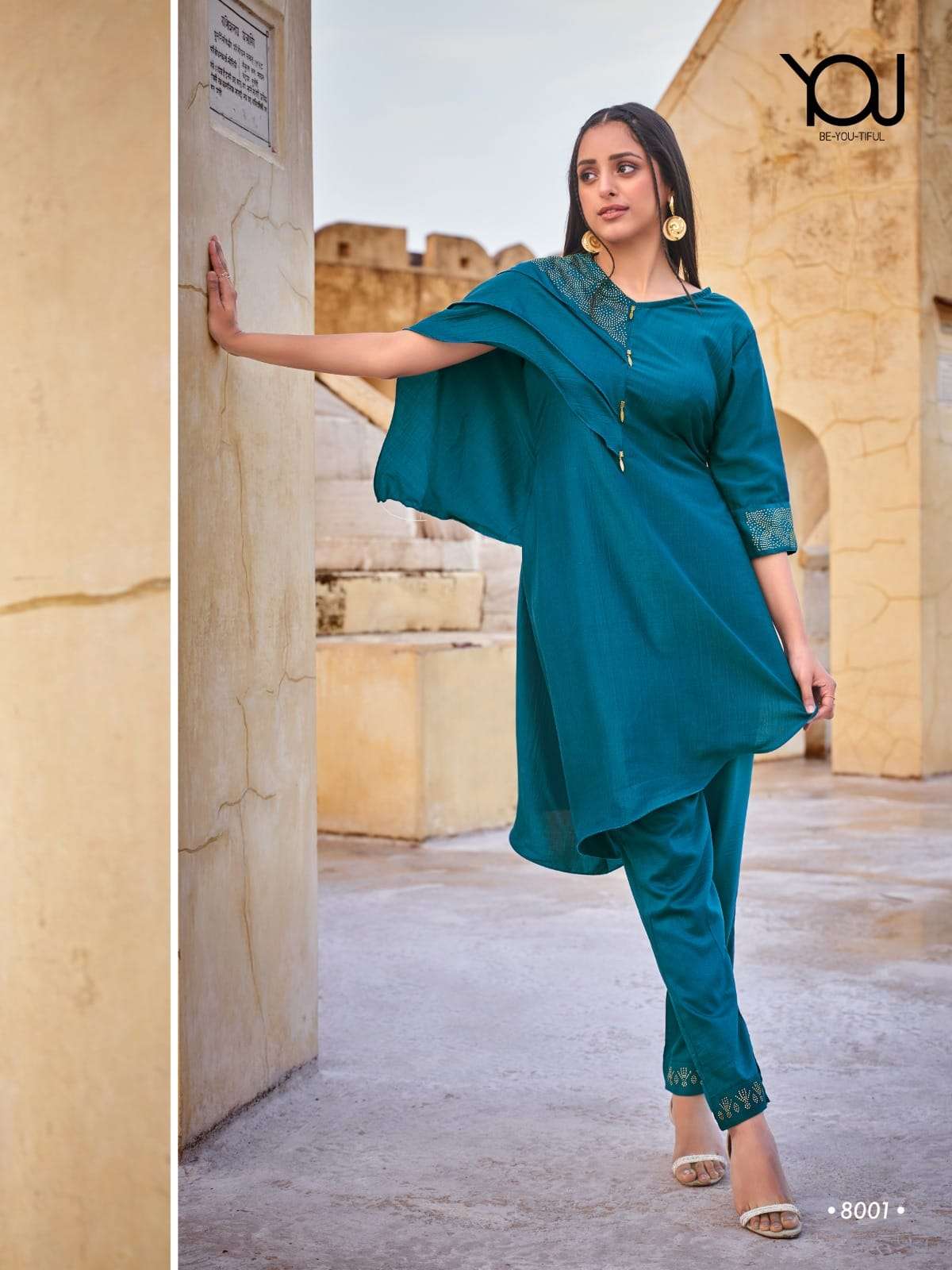 Wanna Bliss Fancy Cord Set Kurti With Bottom Collection On Wholesale