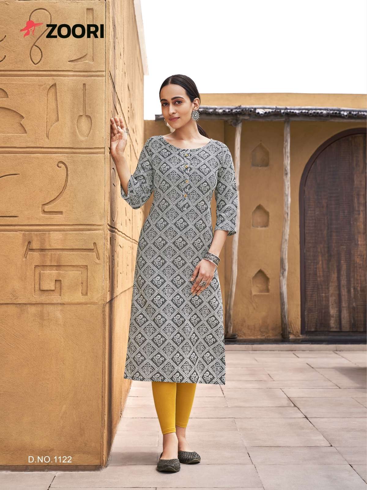 Zoori Akshara Vol 20 Rayon Print Kurti On Wholesale