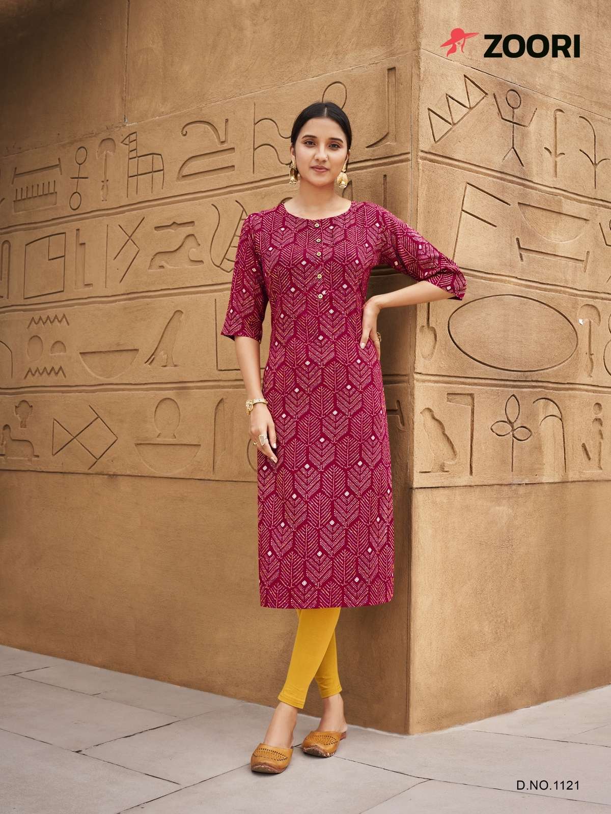 Zoori Akshara Vol 20 Rayon Print Kurti On Wholesale