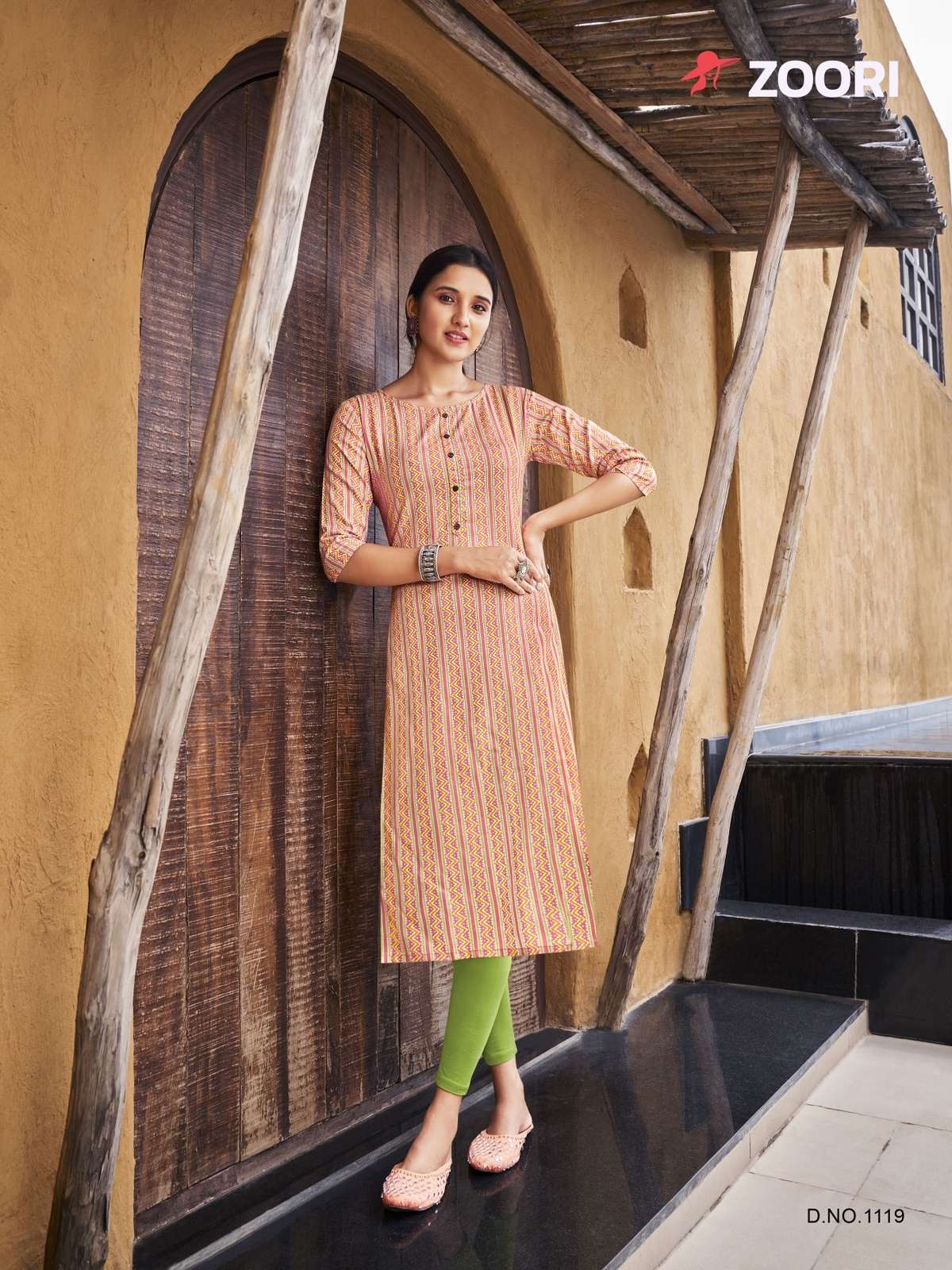 Zoori Akshara Vol 20 Rayon Print Kurti On Wholesale