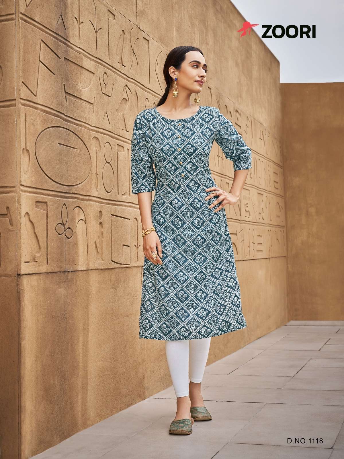 Zoori Akshara Vol 20 Rayon Print Kurti On Wholesale