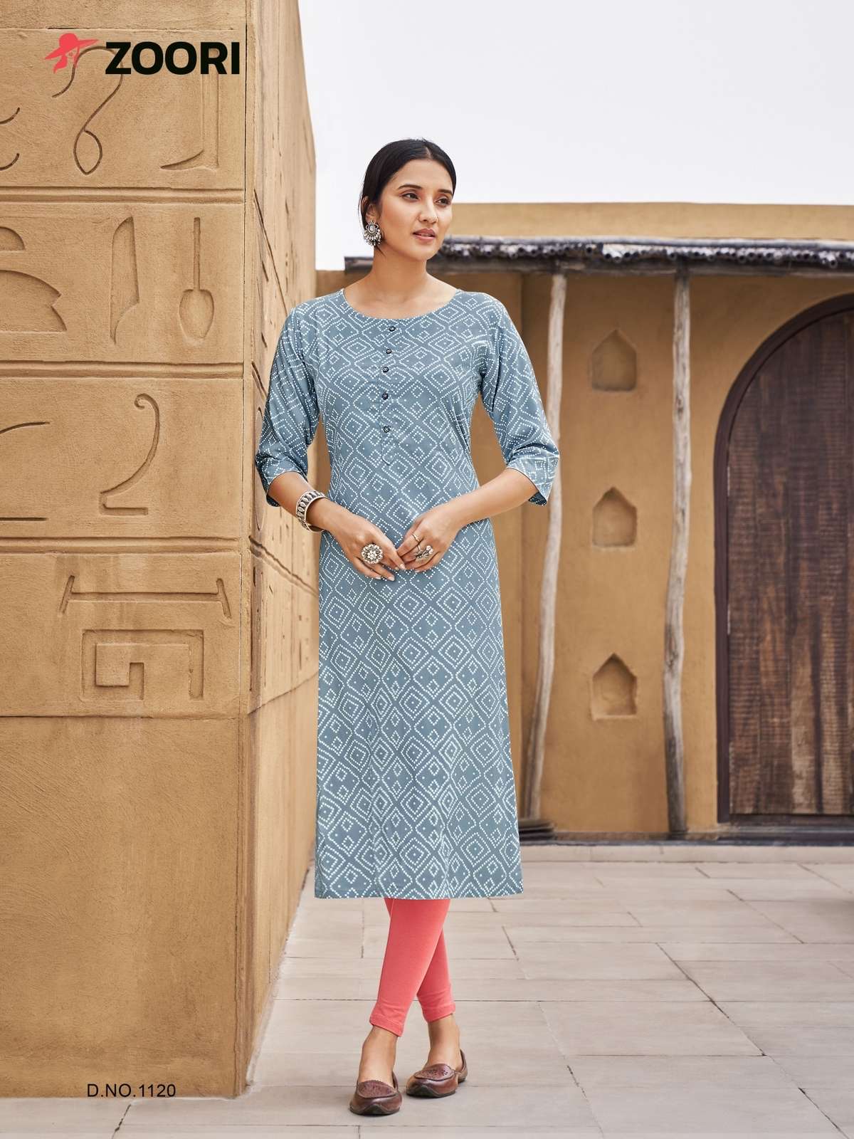 Zoori Akshara Vol 20 Rayon Print Kurti On Wholesale
