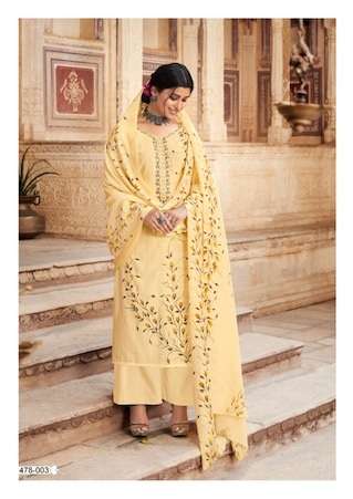 Zulfat Summer Shades Designer Pure Cotton Printed And Embroidery Work On Wholesale