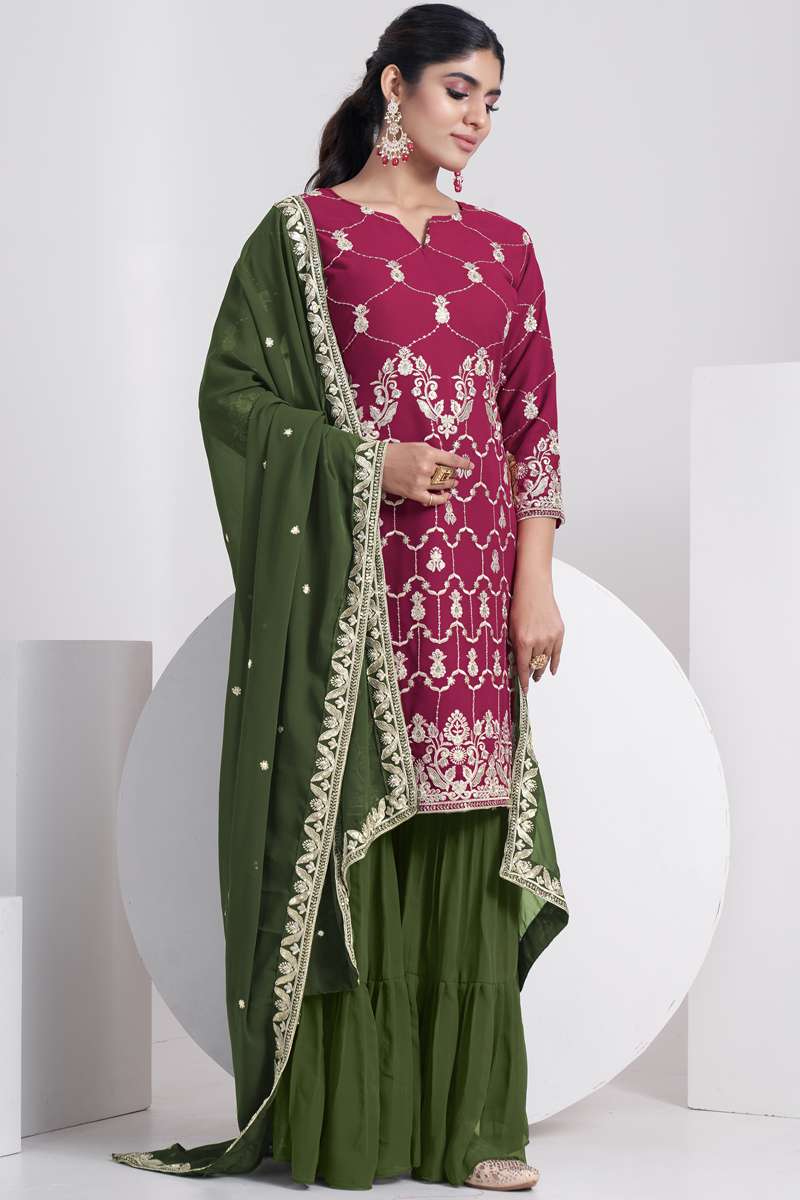 Aahvan Paradise Salwar Suit at Wholesale Price