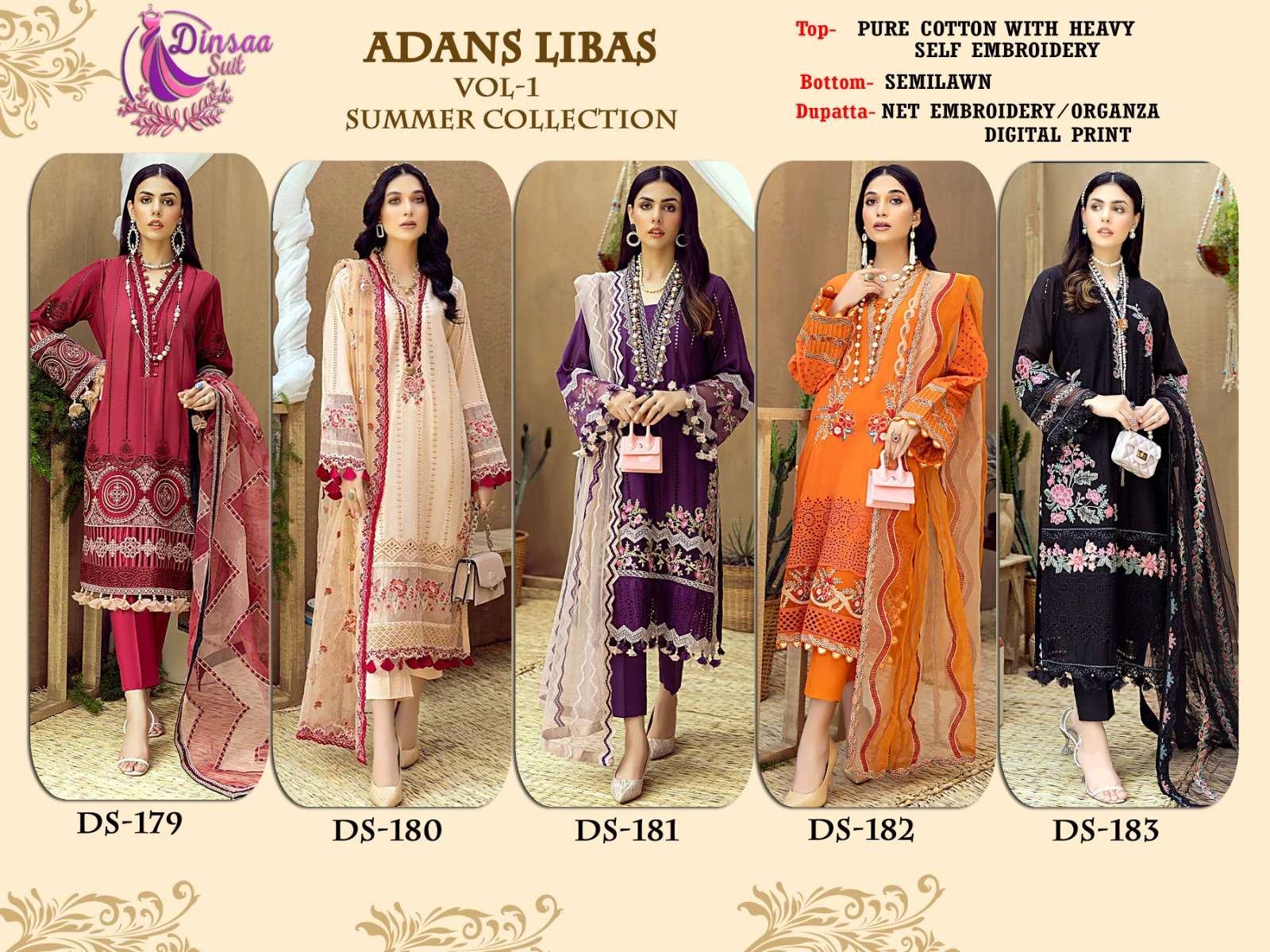 ADANS  Libas VOL-1 SUMMER  COLLECTION