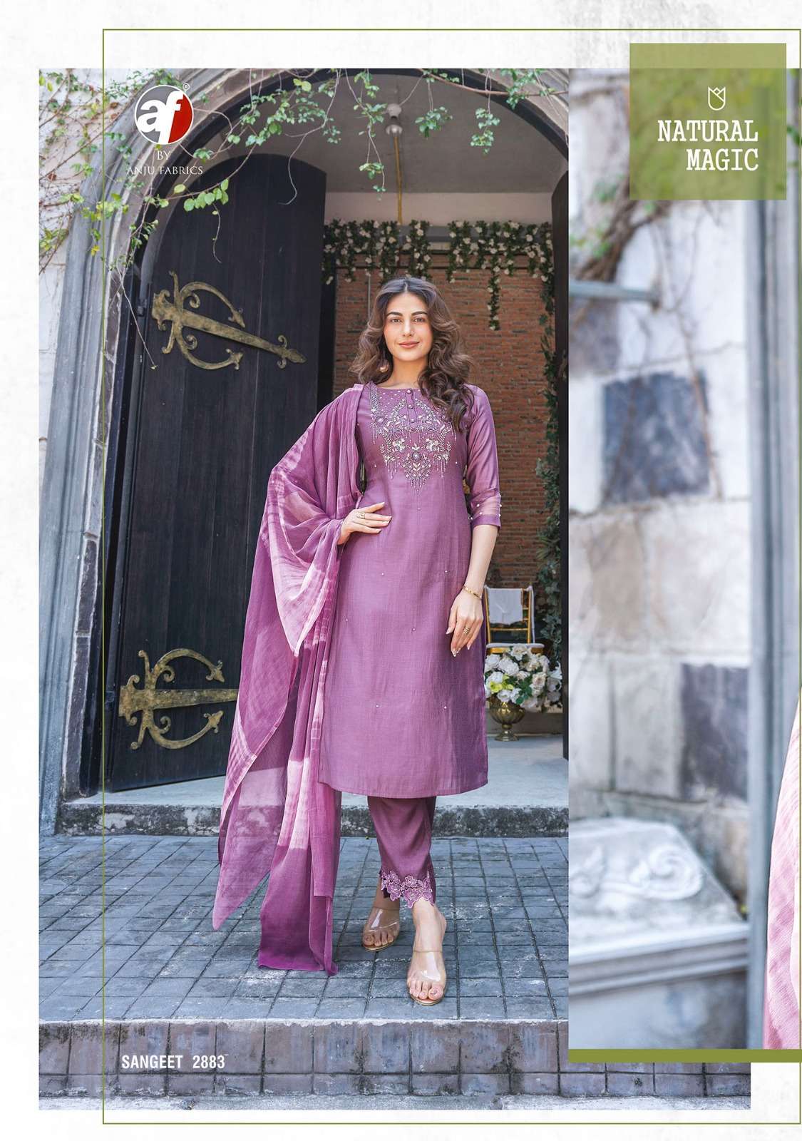 Anju fab launching Sangeet vol 3 Kurti pant with duaptta wholesale