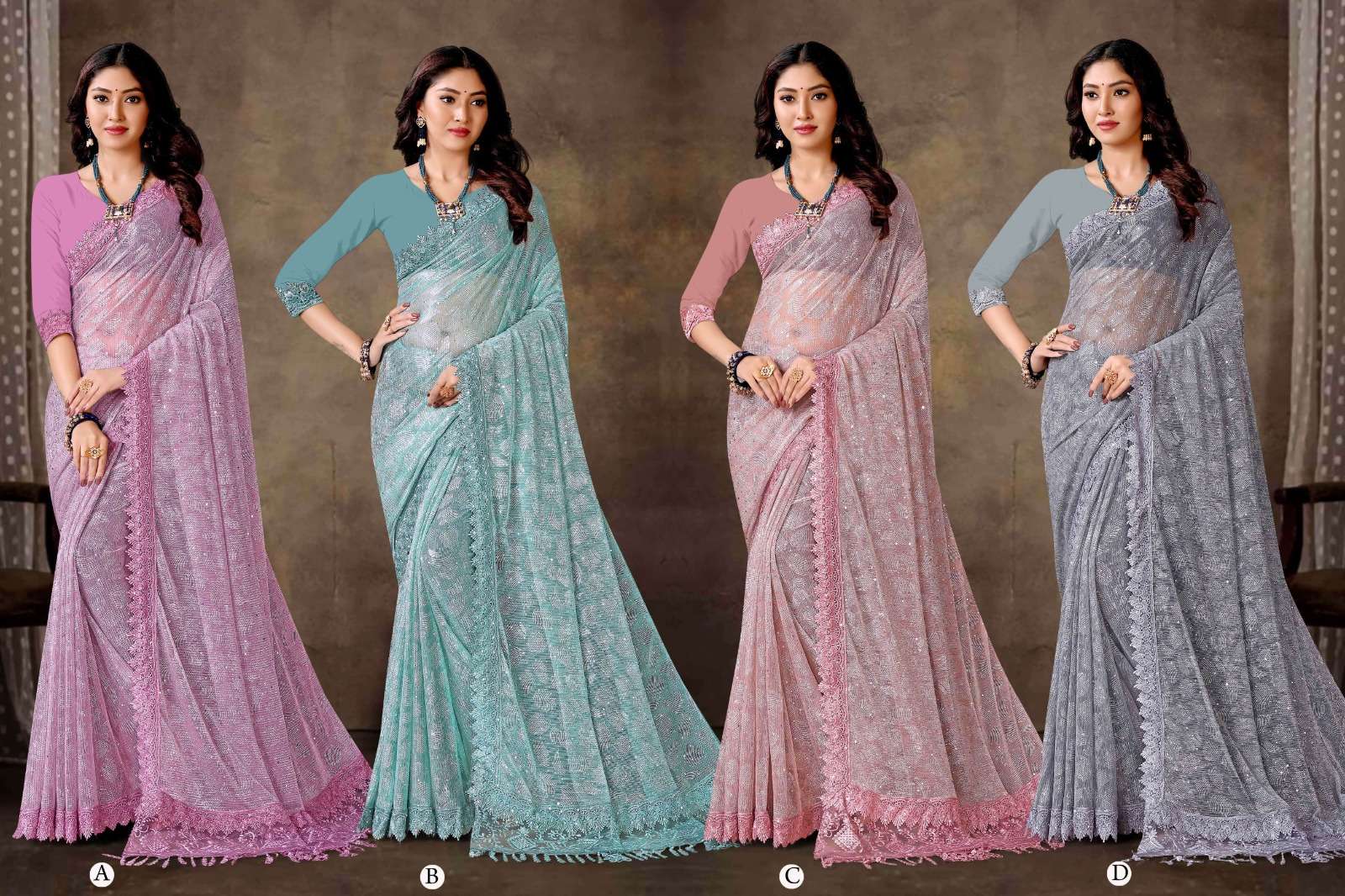 Anupa Lycra Bollywood exclusive saree collection wholesale