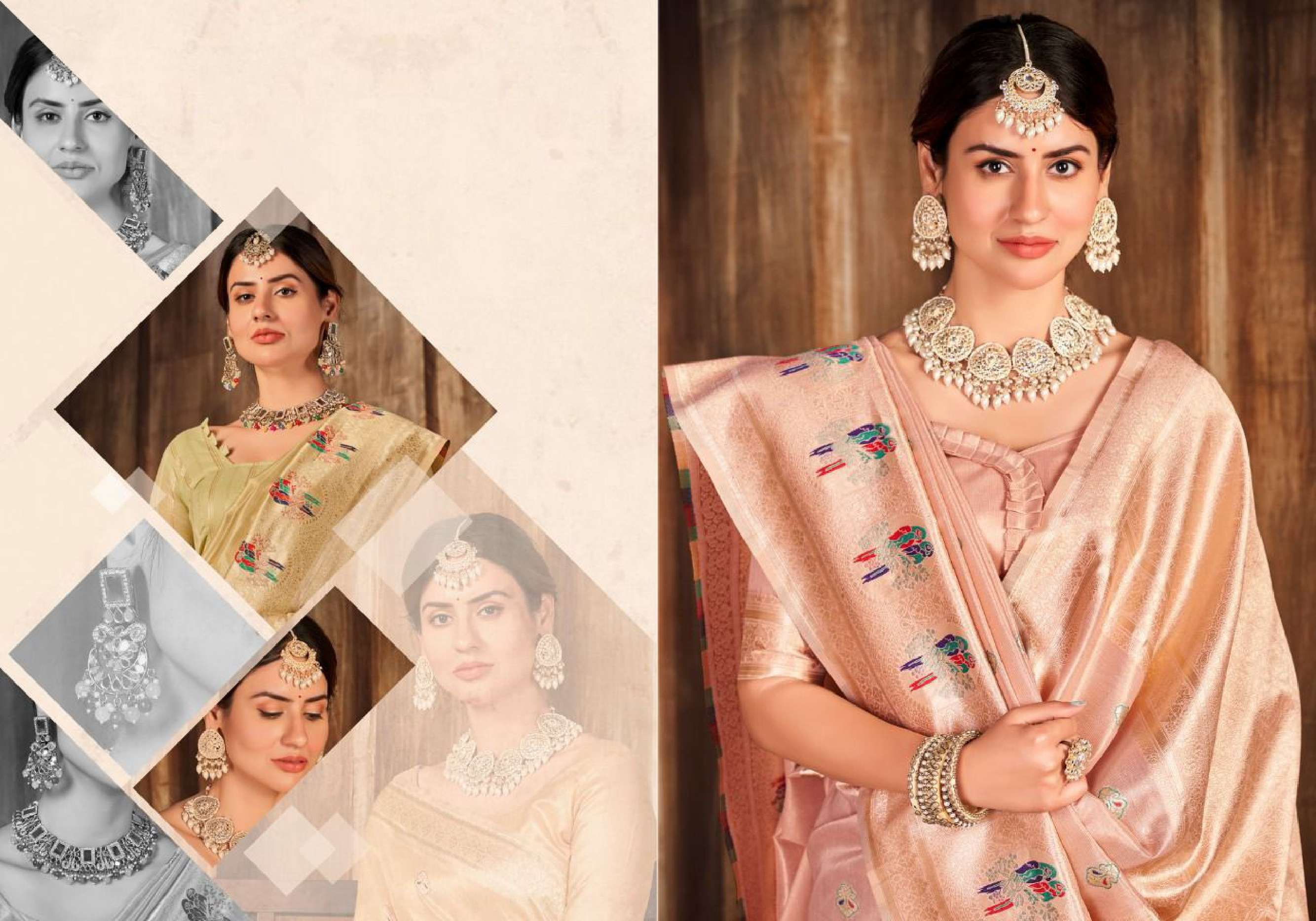 Aura Presents new Sumaya Vol-4 Cotton Sarees wholesaler