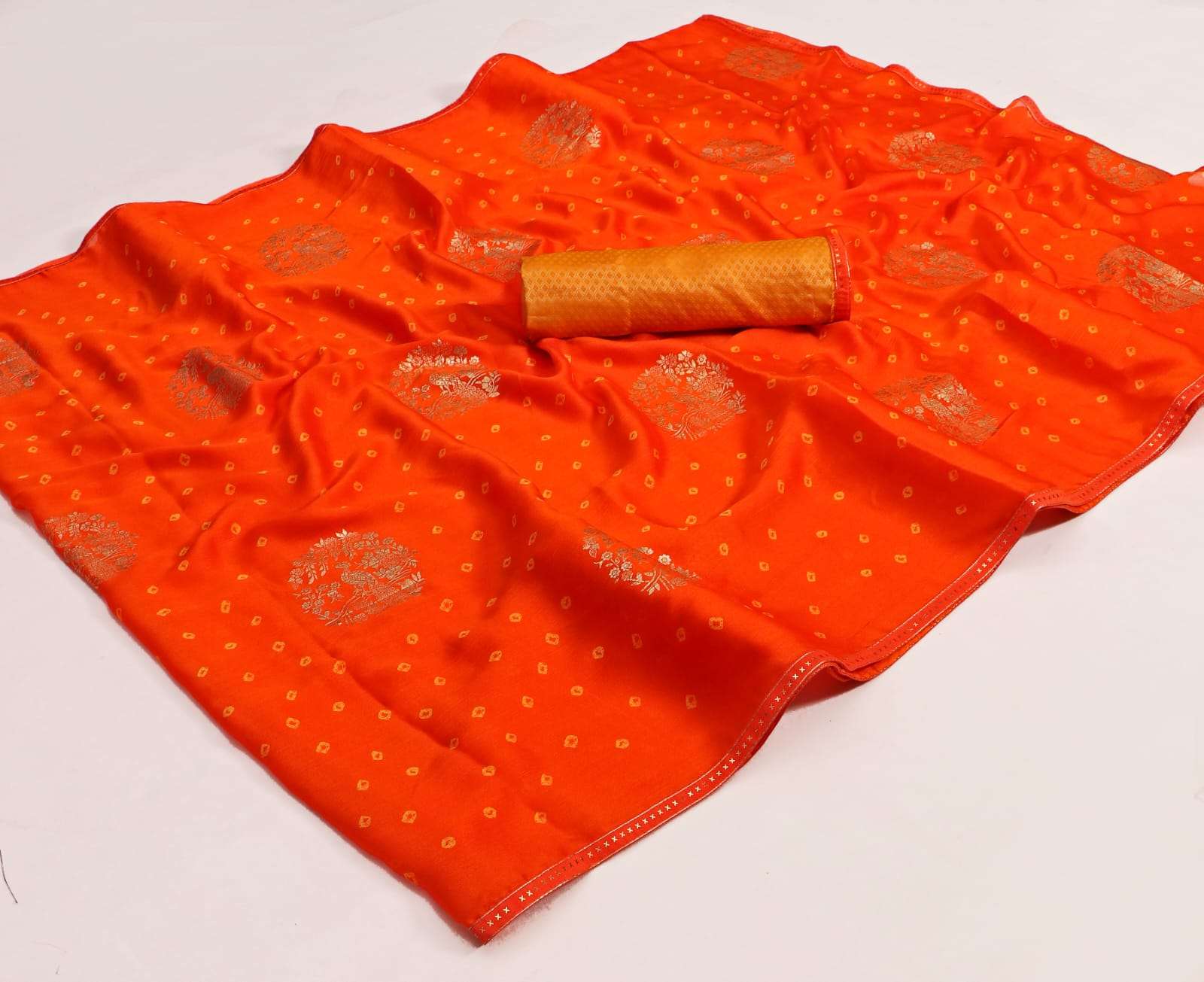 Chiffon Fabric Lalima Siroski Sarees Small 8 piec Catalogue
