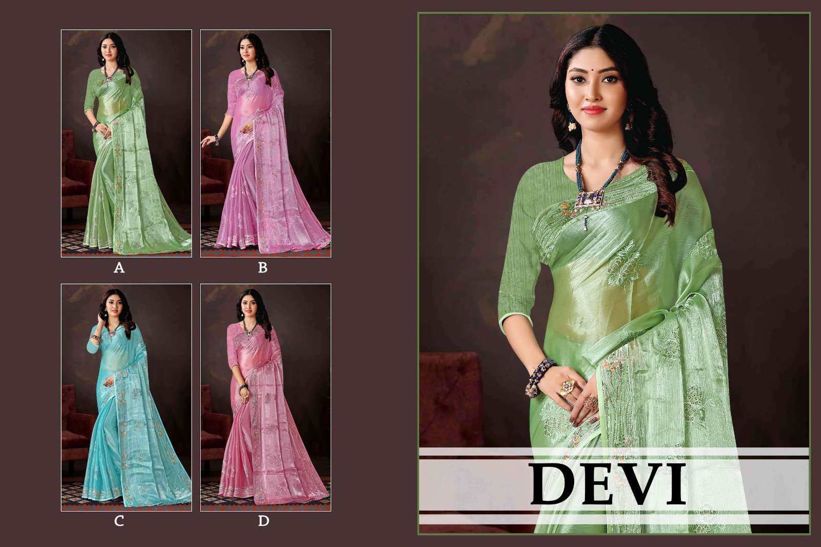 Devi sarees Wholesale catalogue